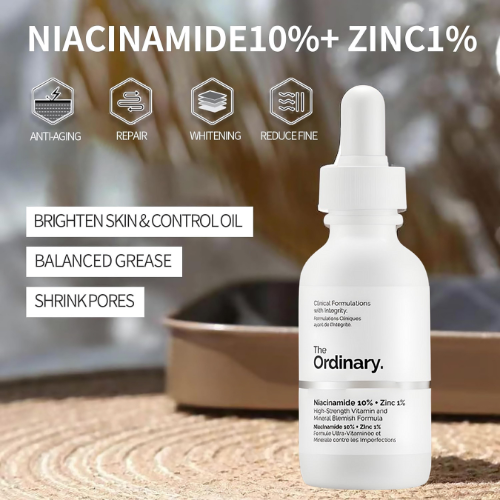 The Ordinary Niacinamide 10% + Zinc 1% Serum For All Skin Types 30ml